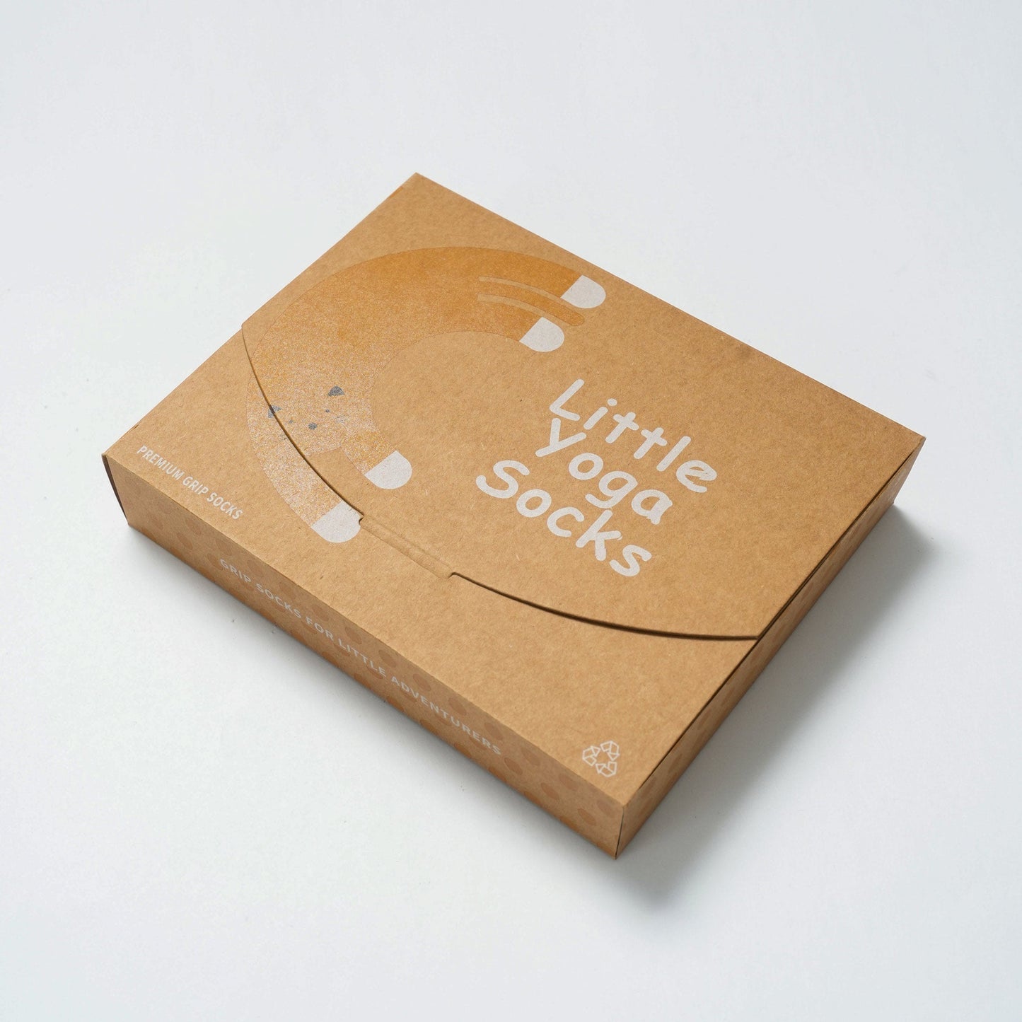 Beige & Brown Stay-On Socks