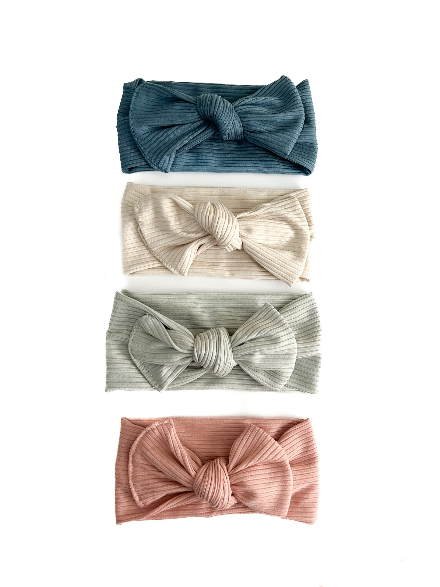 Blue River Ribbed Bow Headwrap