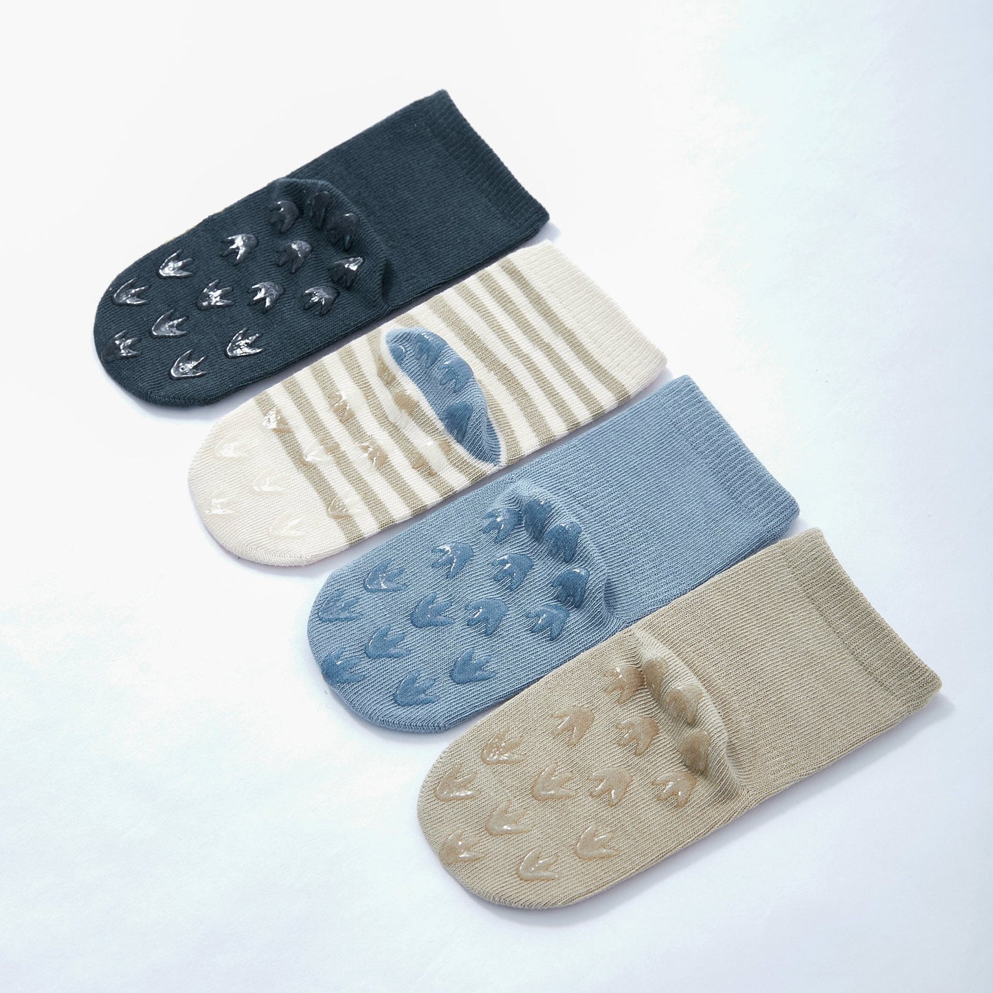 Dino Stay-On Baby Socks