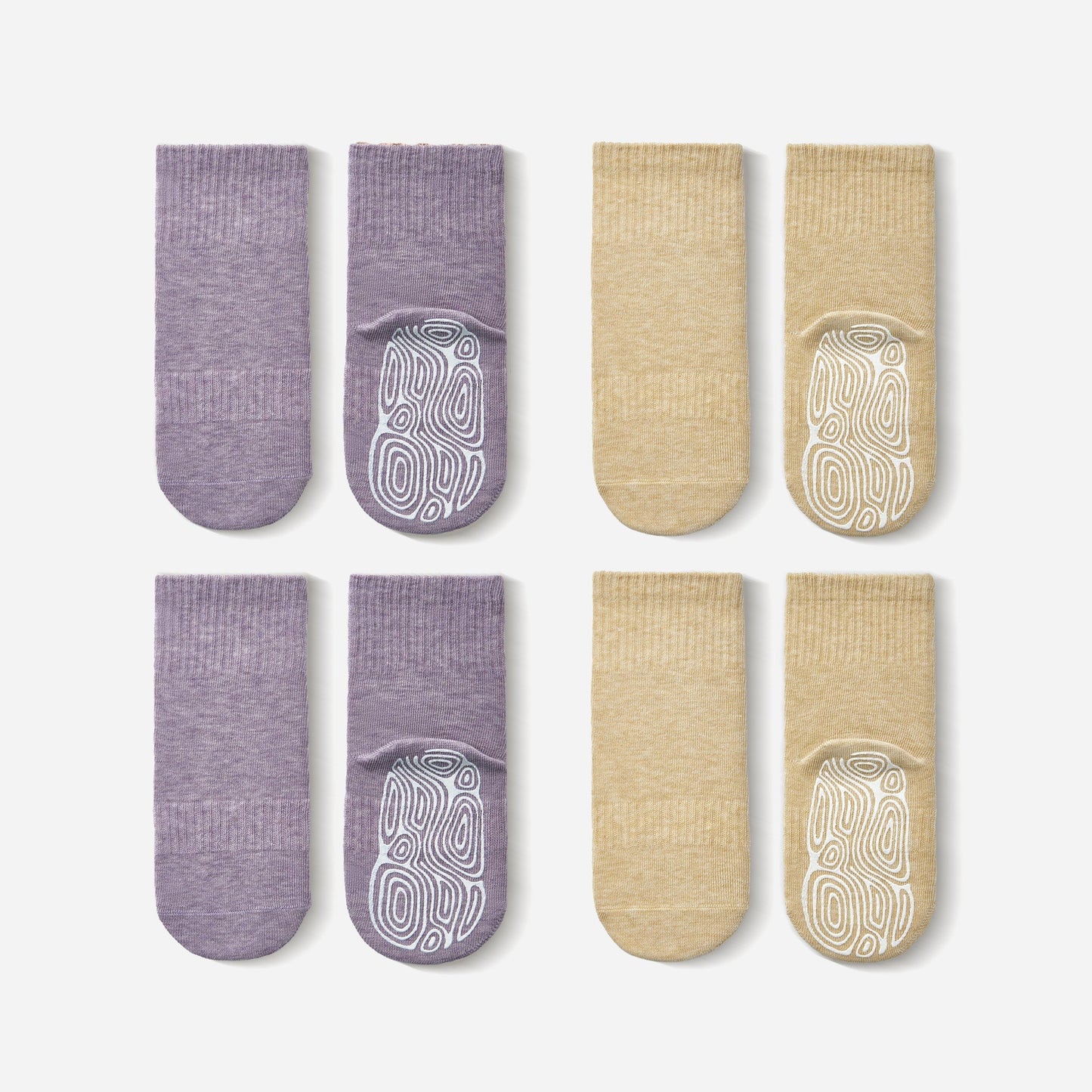 Lavender & Lemon Stay-On Socks