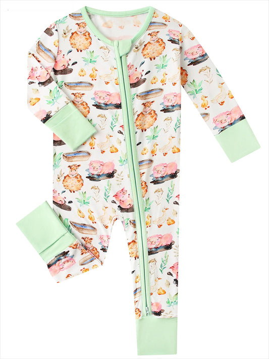 Little Yellow Sheep Bamboo Sleeper