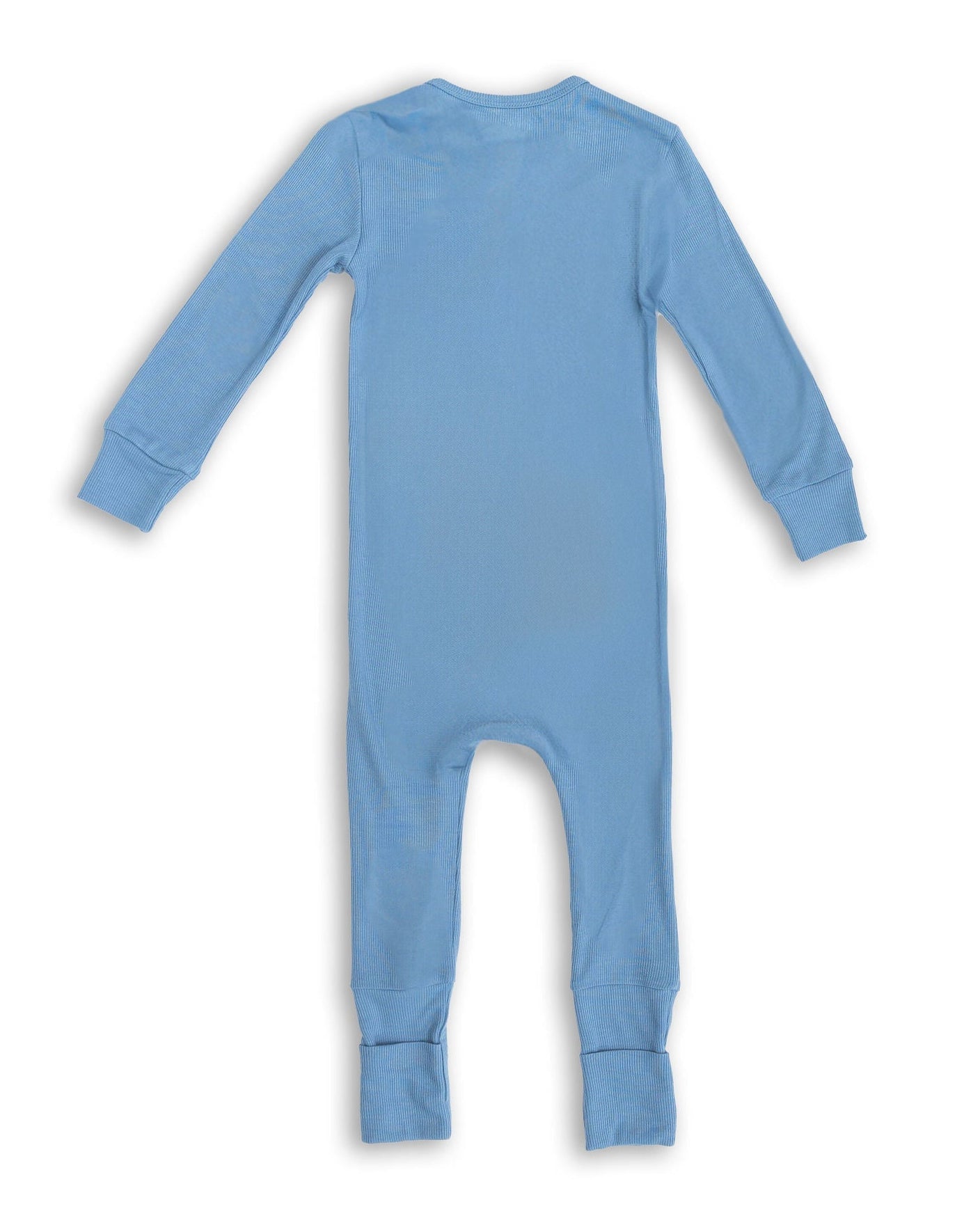 Dusty Blue Ribbed Bamboo Sleeper