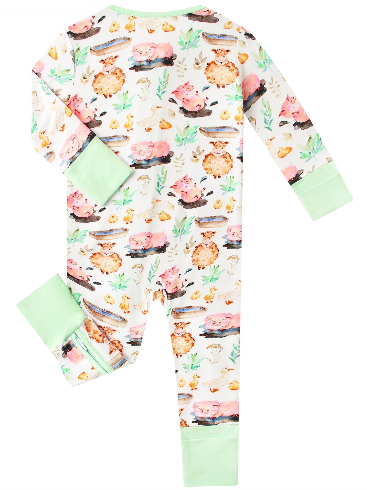 Little Yellow Sheep Bamboo Sleeper