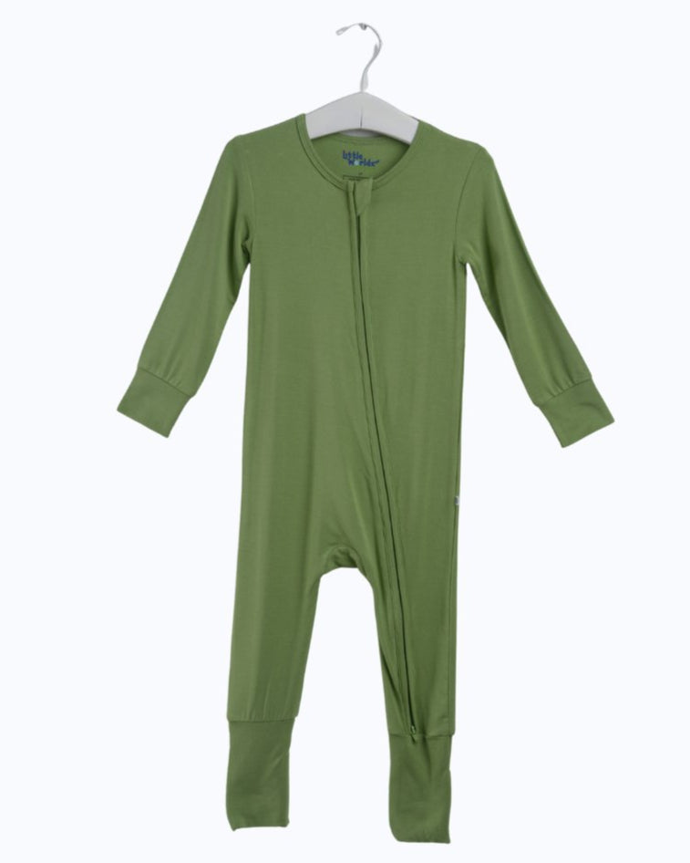 Sage Ribbed Bamboo Sleeper